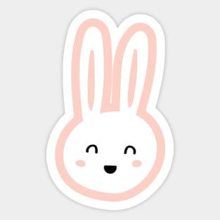 Cute bunny Sticker